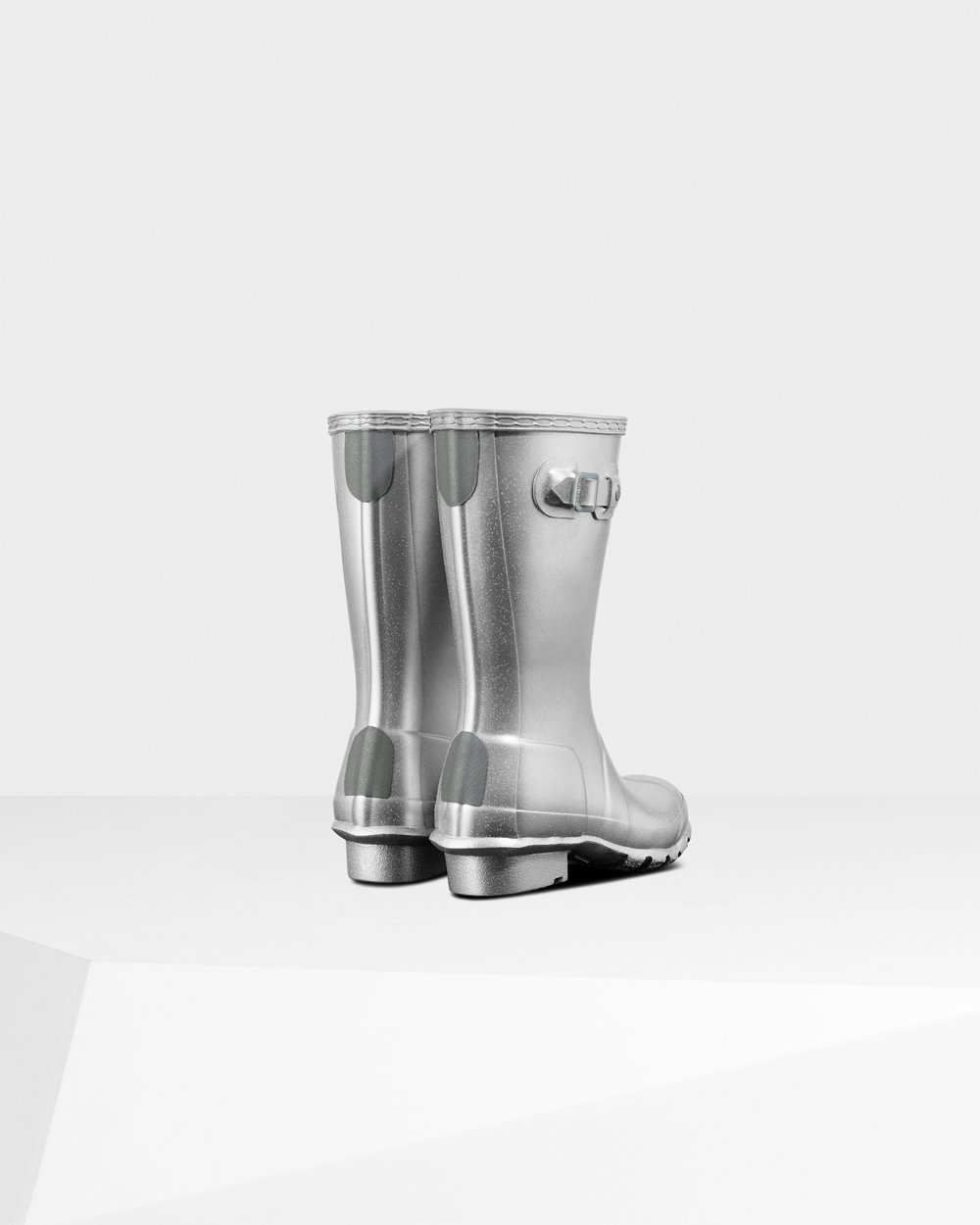 Kids Hunter Rain Boots Silver - Original Big Cosmic - 3679480-LQ